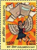 Girl Flying and Open Books
