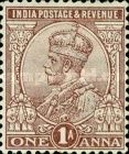 King George V wearing Imperial Crown of India