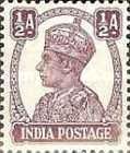 King George VI wearing Imperial Crown of India