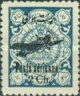 Plane overprint and 'Poste aérienne'