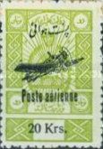 Plane overprint and 'Poste aérienne'