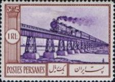 Railway bridge over the Kārun
