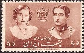Mohammad Rezā (1919-1980), Princess Fawzia Fuad (1921-2013)