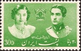 Mohammad Rezā (1919-1980), Princess Fawzia Fuad (1921-2013)