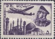 Plane above mosque