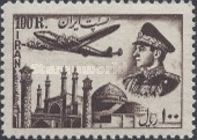 Plane above mosque