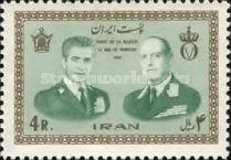 Mohammad Rezā Shāh Pahlavī (1919-1980), Olaf V (1903-1991)