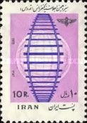 Rail track in front of a globe