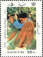 Ayatollah Khomeini in prayer