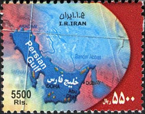 Map of Persian Gulf