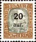 King Christian IX; Surcharge