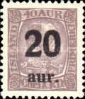 King Christian IX; Surcharge