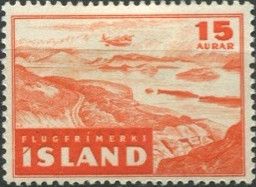 Aircraft Saro Lerwick over Þingvellir