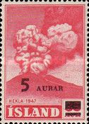 Hekla surcharged