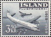 Vickers Viscount 700 and 1919 Avro 504K Biplane