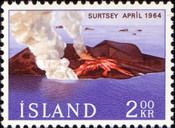 Volcanic Eruption, Surtsey Island