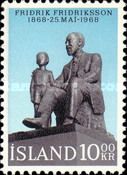 Fridriksson and Boy (statue by S. Olaffson)