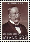 Portrait of Jon Magnusson (former Prime Minister)(1859-1926)