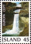 Ofaerufoss waterfall, Eldgja