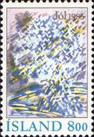 Abstract Ice Crystal Painting, by Snorri S. Fridriksson