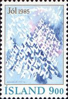 Abstract Ice Crystal Painting, by Snorri S. Fridriksson