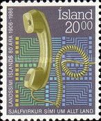 Telephone Handset, Microchip, 1986