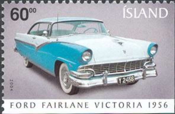 Transportation - Ford Fairlane Victoria 1956