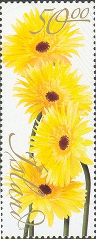 Occassional stamps - Yellow Daisies