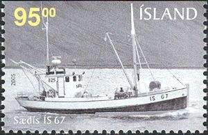 Old Fishing Boats - Saedis IS67