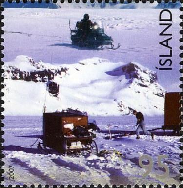 Ice cap mapping equipment