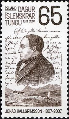 Jónas Hallgrímsson - 200 years birth anniversary