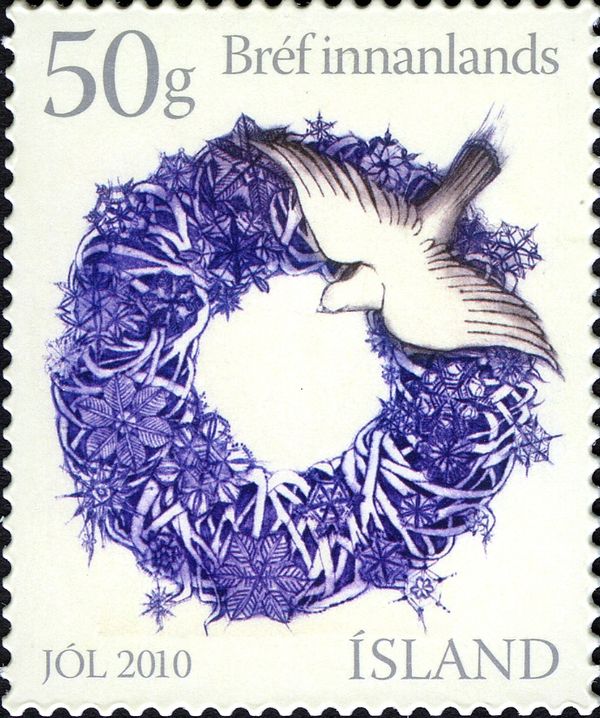 Wreath and Dove