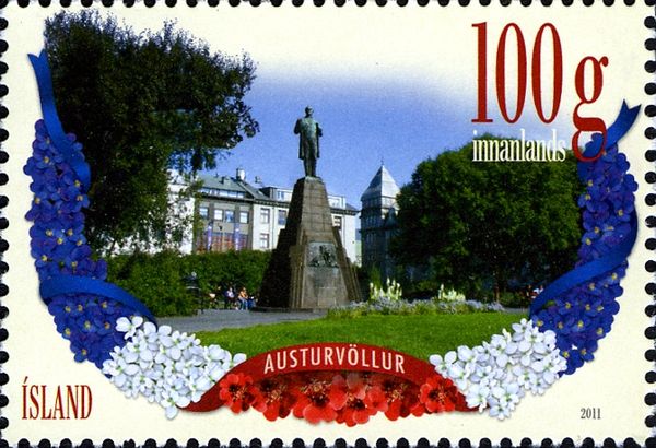 Austurvöllur Park, Reykjavik