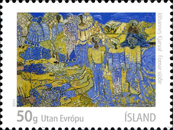 Fornar Slódhir, by J. Kjarval