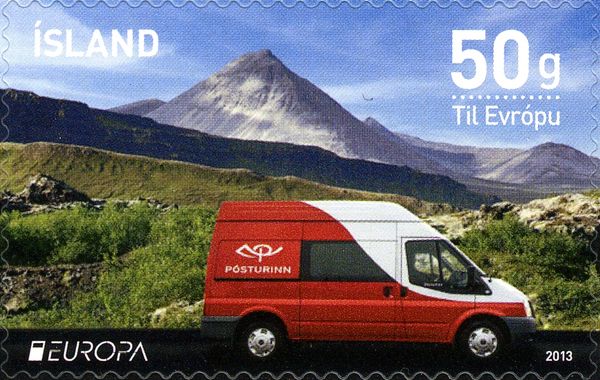 EUROPA / C.E.P.T.: The postman van