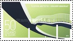The footbridge over Hringbraut