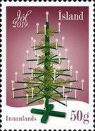 Christmas Tree with Candles