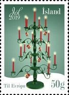 Christmas Tree with Candles