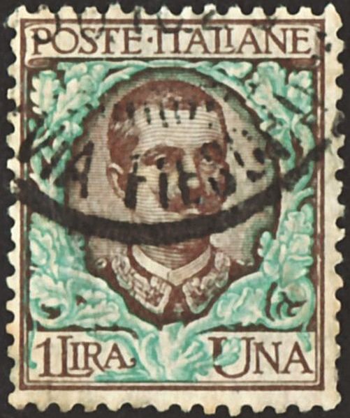 King Vittorio Emanuele III (1869-1947) with Floral Ornaments
