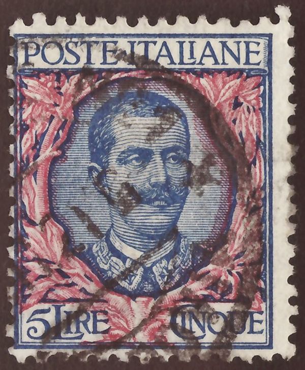 King Vittorio Emanuele III (1869-1947) with Floral Ornaments