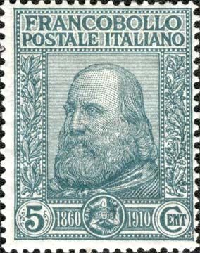 Effigy of Giuseppe Garibaldi Facing Left