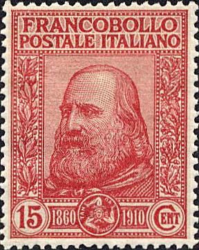 Effigy of Giuseppe Garibaldi Facing Left