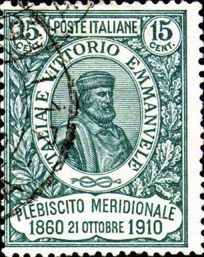 Effigy of Giuseppe Garibaldi Facing Right