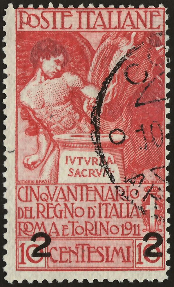 Jubilee of Italian Kingdom, ovpt.