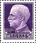 King Vittorio Emanuele III Facing Left