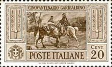Giuseppe Garibaldi and Viktor Emanuel II