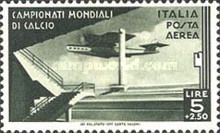 Stadium of Florence and airplane