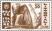 Eagle, book and musket