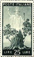 New Tree Growing and "Italia" (Peace)