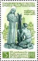 St. Catherine of Siena in Charitable Attitude